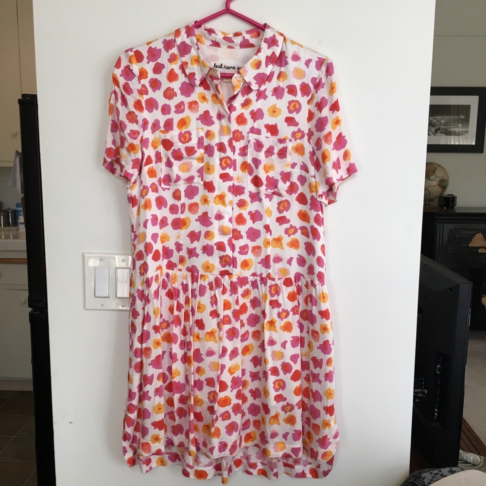 Leah Reena Goren Anthropologie floral dress